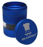 Headchef Vision Grinder 55mm 5 Part - Blue